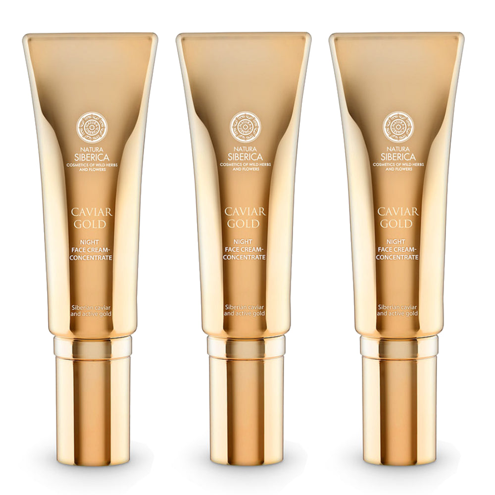 Caviar Gold Night cream , Ενισχυμένη κρέμα νύχτας , Ένεση νεότητας , κατάλληλο για όλους τους τύπους δέρματος , Κατάλληλο για ηλικίες 30-40 , 30ml.