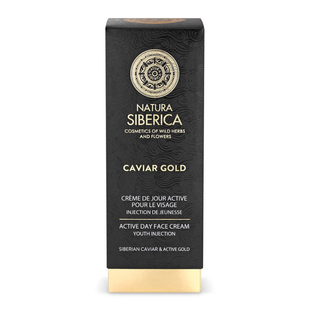 Caviar Gold day face cream , Ενεργή κρέμα ημέρας , Ένεση νεότητας , για λιπαρά και μικτά δέρματα , Κατάλληλο για ηλικίες 30-40 , 30ml.
