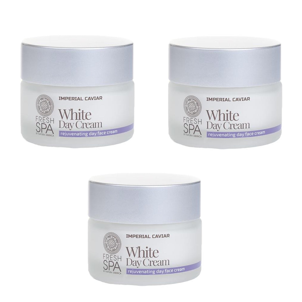 Fresh Spa Imperial Caviar White Day Cream , Αναζωογονητική Κρέμα Ημέρας Προσώπου, κατάλληλο για όλους τους τύπους δέρματος , κατάλληλο για ηλικίες 28-30+ , 50ml .